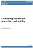Continuing vocational education and training